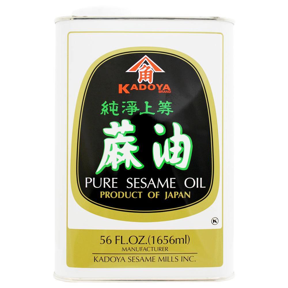 Aceite de Ajonjolí Puro Kadoya 1656 ml - Global Gourmet Market